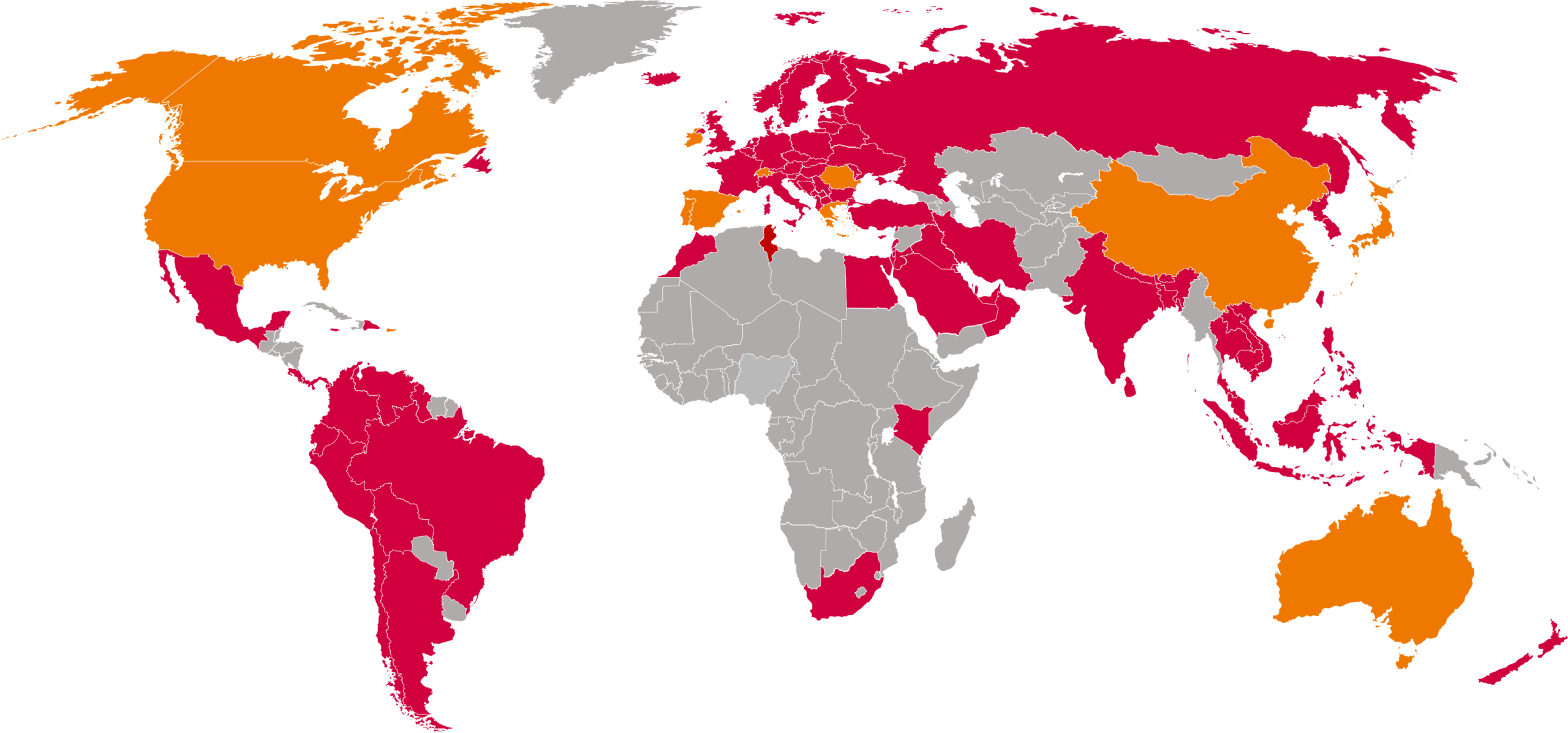 Stratpharma Active countries